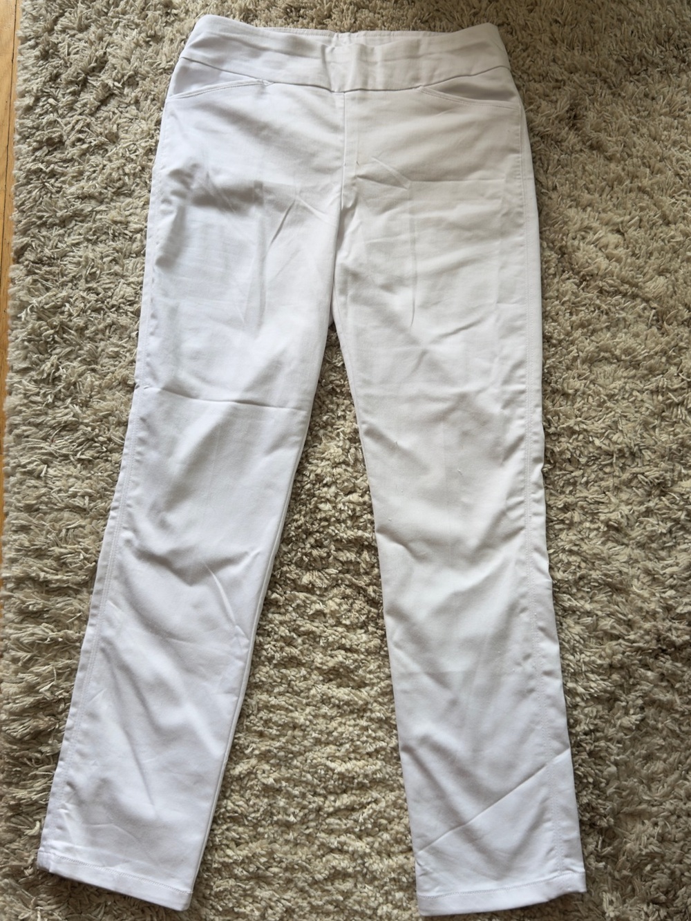 Croft & Barrow White Slim Dress Pants